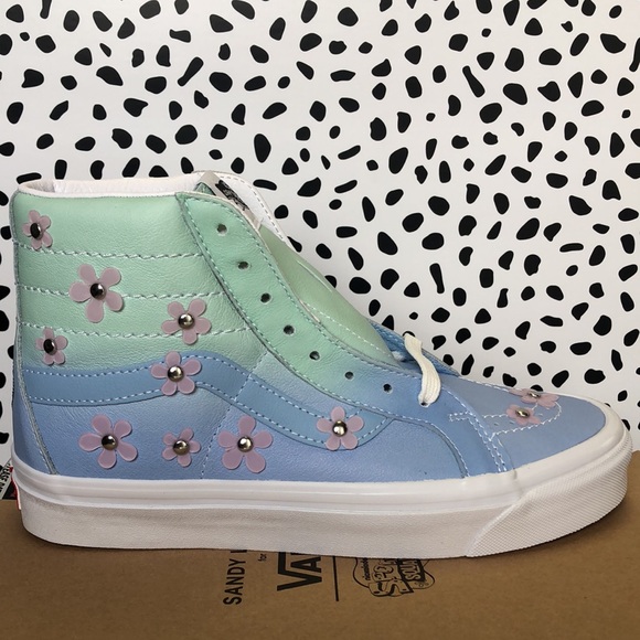 Vans x Sandy Liang SpongeBob Sandy Cheeks Women Size 8.0 Sk8-Hi 38 Dx - Picture 3 of 10